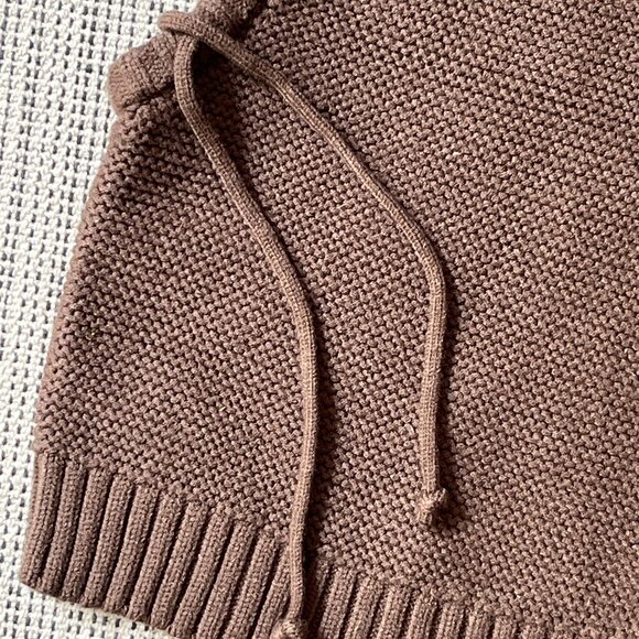 Winter Knitted Hoodie Hat - Picture 4 of 4